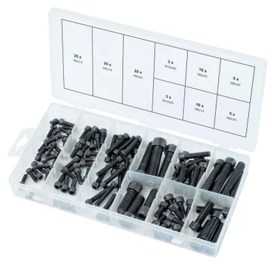 Produktbild von KS Tools 106-tlg. Sortiment Innensechskant-Schrauben Metrisch