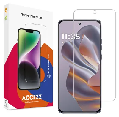 Produktbild von Accezz Screen Protector aus gehärtetem Glas Motorola Thinkphone 25 / Edge 50 Neo / Edge 60 Neo