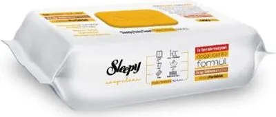 Produktbild von Sleepy Easy Clean Oberflächenreinigungstücher mit Schmierseife angereichert - Gelb 1 Packung