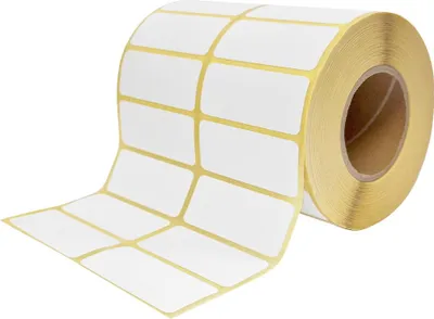 Image de CombiCraft étiquettes adhésives PEHD - 50 x 25 mm - 2500 étiquettes sur rouleau