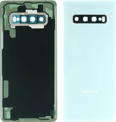 Produktbild von Gehäuse Rückseite für Samsung GalaxyS10+ (SM-G975F), Weiß