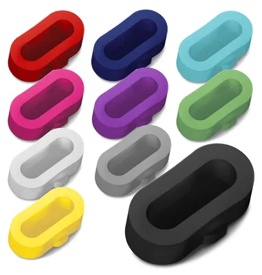Produktbild von subtel 10x Staubschutzkappe für Garmin Vivoactive, Venu, Fenix, Approach, Forerunner, Instinct, Epix Anschluss Abdeckung - Ladebuchse Staubschutz Stöpsel - Staubschutzabdeckung Anti Dust Plug Cover