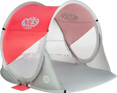 Image de Tente de plage pliante NILS Camp NC3142 rouge
