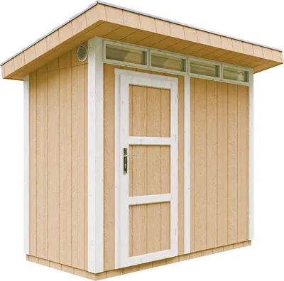 Obrázek produktu pro Zahradní domek prémiové kvality Š161xD294xV239 cm 3m² s podlahou a bitumenovou dlažbou -TIMBELA M901 -HARVESTHONEY