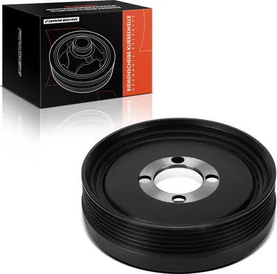 Image de Frankberg 1x Poulie de vilebrequin pour BMW E81 E87 E88 E82 E90 E46 E91 E60 E84 E83 E85