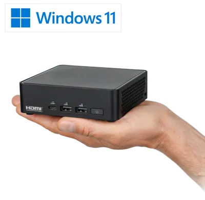 Image de NUC14 Pro / Core Ultra 5 125H, 14x 1200 MHz / Intel / 16 Go DDR5 RAM / M.2 SSD 1000 Go - Windows 11 S Mode