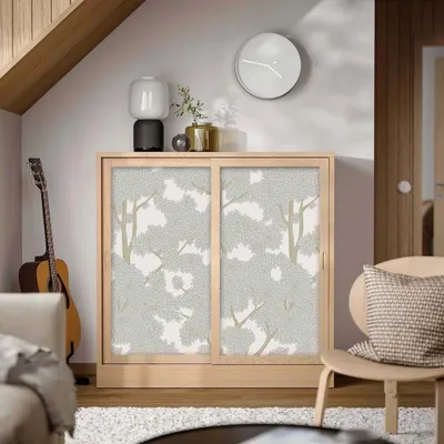 Imagen del producto de Papel tapiz autoadhesivo con estampado floral, 44 cm x 300 cm, para decoración de paredes
