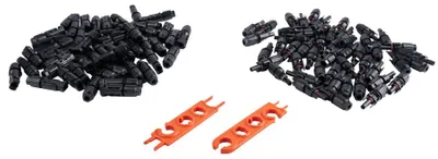 Produktbild von Offgridtec Solarstecker 50 Paar PV-Set IP67 für 6mm² + Schlüssel