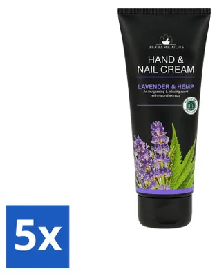 Produktbild von 5 x Herbamedicus Handcreme Lavendel - 75 ml - Vorteilspackung - 5 Stücke