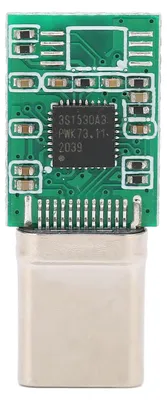 Zdjęcie produktu dla Adapter USB-C DAC do dekodowania dźwięku, wzmacniacz słuchawek, mikrofonowy moduł dźwiękowy do komputerów i telefonów