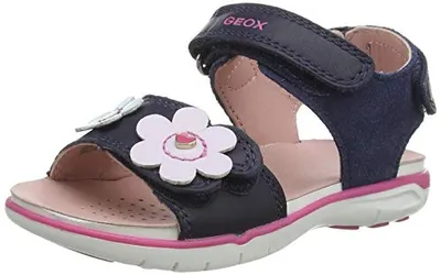 Produktbild von Geox Nappa + Wildleder Mädchen Schuhe Sandalen 20