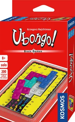 Produktbild von Kosmos Ubongo! Brain Games Knobel-Spaß für 1 Person Gehirn-Jogging ab 8 Jahre