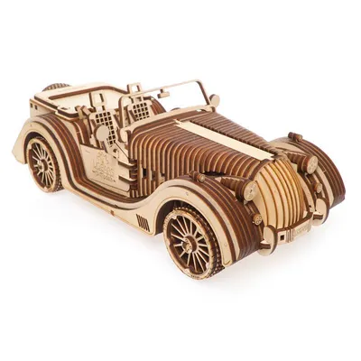 Immagine prodotto di Puzzle 3D, Roadster VM-01, Ugears, legno, 437 pezzi
