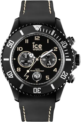 Produktbild von Ice Watch Ice-Chrono Drift Big Herren Chronograph schwarz/beige CH.BBG.B.S.14
