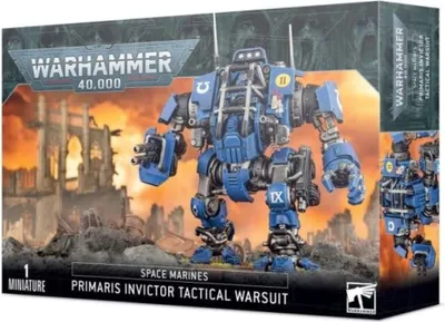Produktbild von Games Workshop Warhammer 40.000: Primaris Invictor Tactical Warsuit, Sammelfigur