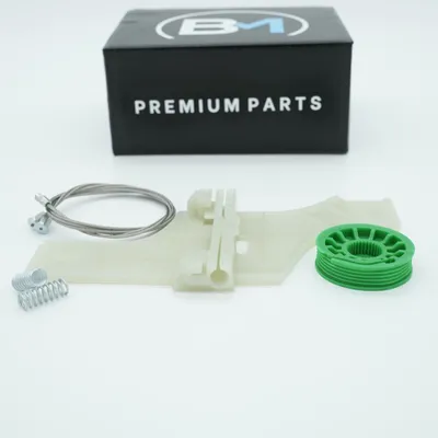 Zdjęcie produktu dla Zestaw naprawny do mechanizmu podnoszenia szyby przedniej, prawa, dla modelu Peugeot 508 MK1, wersja 4/5-drzwiowa, numer części: 9222GV