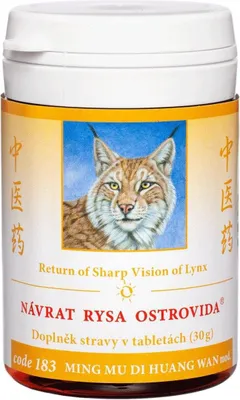 Obrázek produktu pro 183 Návrat Rysa Ostrovida (MING MU DI HUANG WAN), 100 tbl