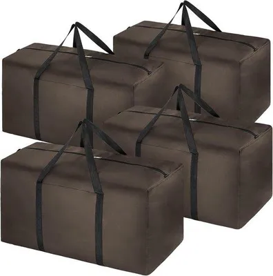 Produktbild von Ibenzoa® Robuste faltbare Reisetasche aus 600D Oxford – wasserabweisend, große Kapazität, Tragegriff & verstellbarer Schultergurt