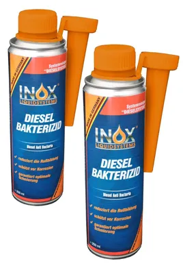 Produktbild von INOX® Diesel Bakterizid 2x250ml Additiv für Dieselmotoren und Heizölsysteme