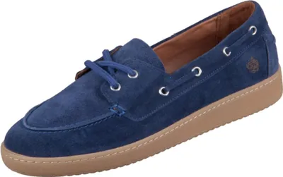 Produktbild von Damen Mokassin-Schuhe Ambar7 in Blau, Ganzjahres-Schlüpfschuhe