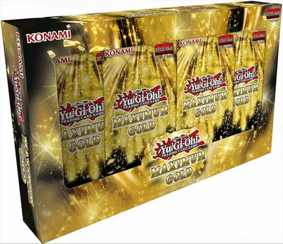 Produktbild von Yu-Gi-Oh! Tuckbox Maximum Gold deutsche Ausgabe