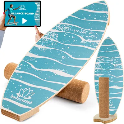 Produktbild von Surf Balance Board; Farbe: Light Waves