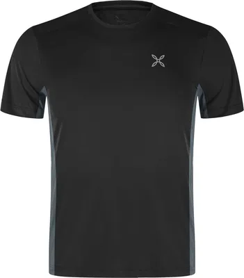 Produktbild von Montura World 2 T-Shirt für Herren - leichtes Microfresh-Funktionsshirt, Farbe:9093-BLACK/PIOMBO, Größe:M