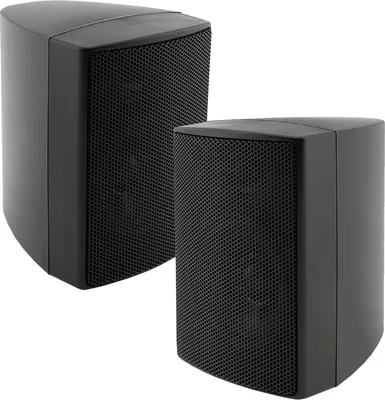 Produktbild von ChiliTec 2-Wege Lautsprecher Schwarz Paar für HiFi Stereoanlage
