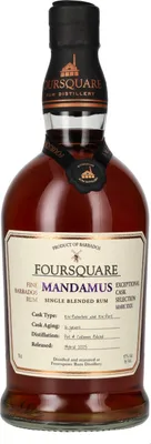 Produktbild von Foursquare 16 Years Old MANDAMUS Single Blended Rum 57% Vol. 0,7l