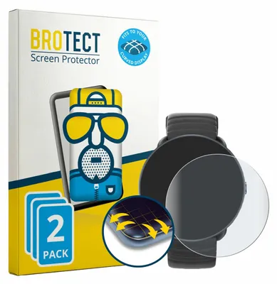 Produktbild von 2x BROTECT Fullscreen Schutzfolie für Parsonver PSSW9 Displayschutz Folie Fullcover Matt Entspiegelungsfolie