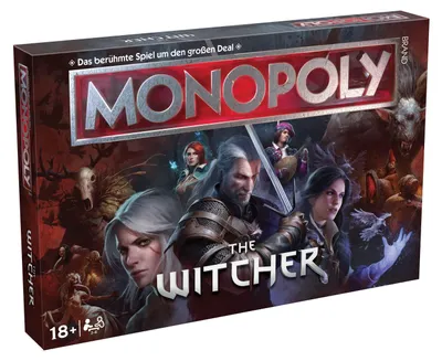 Image de Monopoly - The Witcher Jeu de société Jeu de plateau