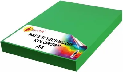 Produktbild von Technisches Papier A4 240g grün intensiv 50 Blatt