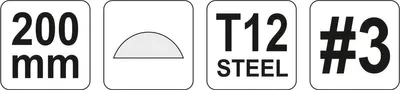 Produktbild von Yato YT-62349 Feile und Raspel