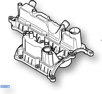 Zdjęcie produktu dla VOLVO V40 S60 V70 S80 Pokrywa zaworów 1.6T OE 31430883