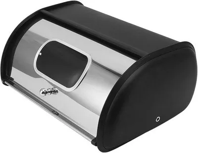 Produktbild von Multifunktionale Brotbox - Platzsparender Edelstahl-Speicherhalter für Brot und Lebensmittel