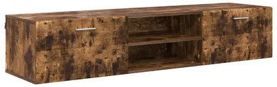 Obrázok produktu pre Drevená skrinka Dymová dub 150 x 39 x 30 cm Kompozitné drevo