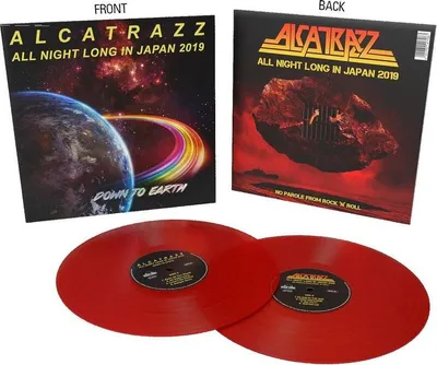 Obrázok produktu pre Alcatrazz: All Night Long In Japan 2019 (Limited Edition) (Red Vinyl)