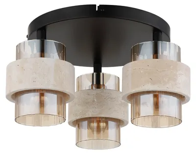 Produktbild von GLOBO Lighting Deckenleuchte DAREN DH 37.50x20.50 cm schwarz