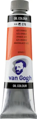 Image de Van Gogh peinture à l'huile tube 40 ml Azo-Orange 276