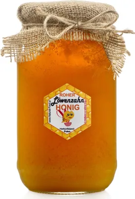 Obrázok produktu pre NATURAL FOOD Surový med – priamo od včelára – surový, prírodný – nefiltrovaný – neodstredený ani nezahrievaný – tip na darček – 22 kg – púpavový med