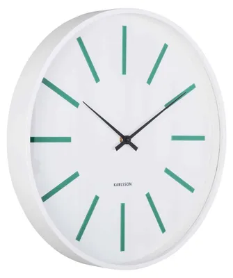 Produktbild von Karlsson - Wanduhr Arruga Retro - Weiß - Ø40cm