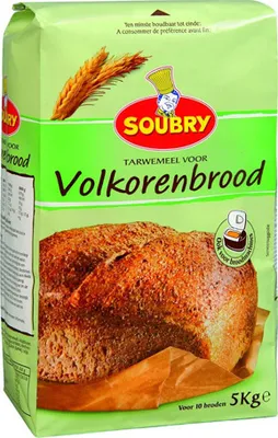 Obrázok produktu pre Soubry – pšeničná múka na celozrnný chlieb – 5 kg