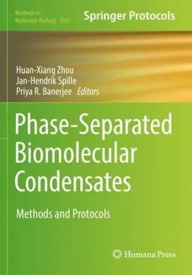Produktbild von Phase-Separated Biomolecular Condensates