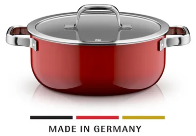 Obrázok produktu pre Fusiontec Mineral Pro, pekáč s pokrievkou, 24 cm, Passion Red