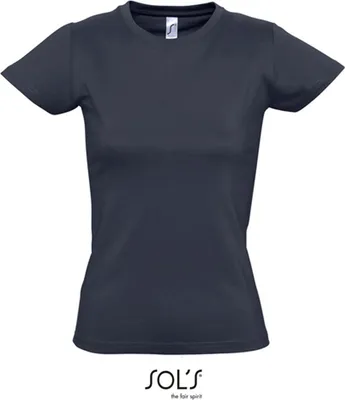Immagine prodotto di SOLs 11502 | Maglietta donna Imperial - Colore: Navy - Taglia: M