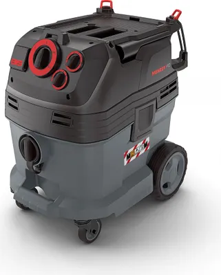A dust-free vacuum cleaner system for drywall work.