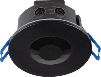 Obrázok produktu pre Detektor pohybu PIR na zapustenie čierny 8 m IP65/20 MERGE Kanlux