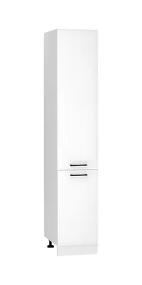 Produktbild von Hochschrank - Küchen Hochschrank - Arvion D40SŁ P/L - 40 cm - Weiß / Matt - Praktische Aufbewahrungseinheit