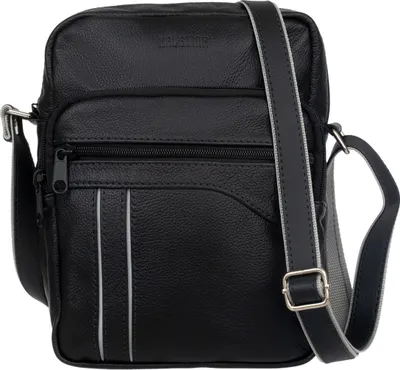 Produktbild von Herren Ledertasche Omen Ash