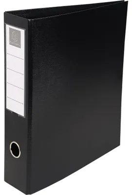 Produktbild von Exacompta 10x Ringbuch Karton 4Ring 50mm Rücken 70mm A4 Maxi Schwarz 51741E